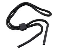 Protector De Muebles De Perros Spray Gafas deportivas antideslizantes de longitud ajustable, correa de cuerda, gafas de sol con cabeza de silicona, cuerda para Spray Protector De (Black, One Size)