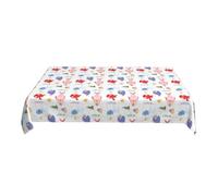 Protector de Muebles Premium Estilo Pastoral 152X228Cm Protector de Poliéster para Cuidado Museo Colorful 90in