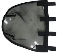 Protector de nariz de caballo, antimosquitos, transpirable, para pasto, senderismo, equitación, mosca y protección solar, máscaras de mosca (M)