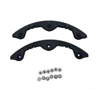 Protector de nariz para snowboard, 2 unidades, tira curvada de plástico para protección de bordes, diseñada para snowboard, esquí, monopatín, longboard, evitar colisiones (S)