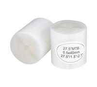 Protector de neumático de bicicleta de 2 piezas, revestimiento de neumático de bicicleta Protector de tubo interior de bicicleta a prueba de pinchazos Grifo de espesor de 0,5 mm Anti-plano(27.5 inch)