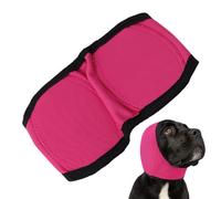 Protector de oídos para mascotas - Protector de oídos para mascotas de material de neopreno, envoltura ajustable | Protección calmante que proporciona amortiguación del sonido para aliviar la ansiedad