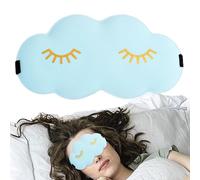 Protector de ojos para dormir, pliegues ciegos para el sueño, las persianas de espuma en forma de nube se doblan para dormir, diadema multifuncional con botón ajustable para dormir