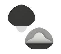 Protector de orificios para los dedos (Big Toe HOLE PREVENTER) parches autoadhesivos para reparar y prevenir agujeros en el dedo gordo del pie (4, negro)