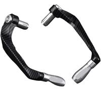 Protector de palanca de freno, Protector de palanca freno y embrague aluminio for motocicleta (1 par), multicolor(Sliver b)