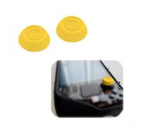 Protector de palanca de mando de TPU a medida para Steam Deck para OLED para soportar movimiento de precisión y minimizar el desgaste con el tiempo (amarillo)