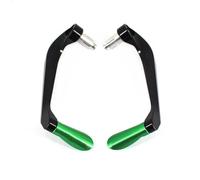 Protector de palancas para Kawasaki ZX-10R ZX10R ZX 10R Protectores De Manillar CNC para Motocicleta: para Manetas Freno Y Embrague(Vert)