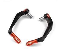Protector de palancas para Moto Guzzi V100 Protectores De Manetas Freno Y Embrague para Motocicleta. Accesorios Protección para El Manillar(Orange)