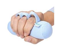 Protector de palma con separadores de dedos, ortesis de contractura de mano, cojines de palma suave para la prevención de contracturas de dedo, ajuste de mano derecha o izquierda