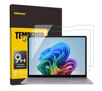 Protector de Pantalla Adeway Surface Pro 11/9/8/X con Filtro de Luz Azul, Vidrio Templado Anti Luz Azul, Alta Definición, Resistente a Arañazos, Fácil Instalación, Protección Ocular (Paquete de 2)