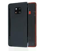 Protector de Pantalla + Adhesivo de Doble Cara + Lente Compatible con Huawei Mate 20 Pro LYA-L09 LYA-L0C LYA-L29 6.39 n°1 - Carcasa Trasera + Pegatina + Marco Negro