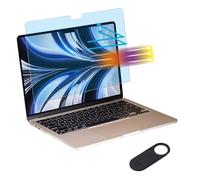Protector de pantalla antiluz azul para Apple MacBook Air 2022 de 13.6 pulgadas con chip M2 modelo A2681, protección ocular, antiluz azul, antideslumbramiento, filtro de bloqueo protector de pantalla para laptop