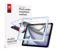 Protector de pantalla Bersem compatible con iPad Air de 11 pulgadas (2024) (M2), vidrio templado ultra transparente, antiara azos, compatible con