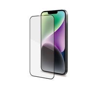 Protector de pantalla Celly Fullglass para Apple iPhone 15, Vidrio Templado 9H, Negro