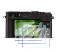 Protector de pantalla compatible con cámara compacta Leica D-Lux 7, FANZR 0.3 mm, dureza 9H, vidrio templado antiarañazos (paquete de 3)