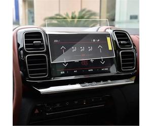 Protector de pantalla Compatible Con Citroen Para C5 Para Aircross 2019 2020 Navegación Del Automóvil Película Protectora De Pantalla De Vidrio Templado Radio DVD GPS Etiqueta De Pantalla LCD