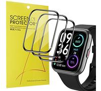 Protector de pantalla compatible con reloj inteligente Tensky 208BT para hombres y mujeres, [paquete de 3] Película protectora de cobertura completa compatible con reloj inteligente Tensky ID208 /