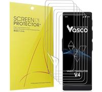 Protector de Pantalla Compatible con Vasco Translator V4 Voice Translator,[6-Pack] - TPU Transparente, Cobertura Completa, para Pantalla Táctil de Vasco Translator V4 Voice Translator (6Piezas)