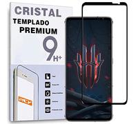 Protector de Pantalla Curvo para Nubia Red Magic 6s Pro, Negro, Cristal Vidrio Templado Premium, 3D / 4D / 5D, Anti Roturas