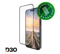 Protector de pantalla dbramante1928 eco para Apple iPhone 16/15, resistente a rayos y polvo