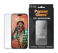 Protector de pantalla de cristal cerámico PANZERGLASS para iPhone 15 Pro Max