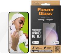 Protector de pantalla de cristal PANZERGLASS para Samsung Galaxy S24+ Ultra Wide Fit
