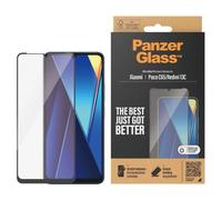 Protector de pantalla de cristal PANZERGLASS para Xiaomi Redmi 13C / Poco C65 Ultra Wide Fit