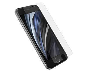 Protector de Pantalla de Cristal Templado OtterBox Performance Glass para iPhone 6s/7/8/SE 2.ª Gen 2020/3.ª Gen 2022, Protección contra arañazos x2, Antimicrobiano, Sin Pack Retail