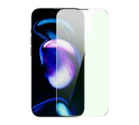 Protector de pantalla de cristal templado para iPhone 14 Pro, pantalla completa de 0,3 mm, con filtro antiluz azul.