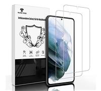 Protector de pantalla de cristal templado para Samsung Galaxy S21 Plus, compatible con ID de huella dactilar [2 unidades] 9H Protector de pantalla para Samsung S21 Plus