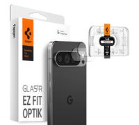 Protector de pantalla de lente de cmara de spigen [GLASTR EZ FIT OPTIK] diseado para Google Pixel 9 Pro [Case Friendly] - 2 paquete