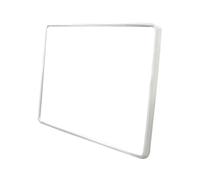 Protector De Pantalla De Silicona Marco Pantalla Control Central para Tesla para Modelo 3 Y para Tesla para Highland Protector Pantalla Navegación(Blanco)
