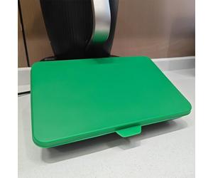 Protector de pantalla de silicona para tablet TM7 que ofrece protección contra arañazos y resistencia a salpicaduras de agua (verde)