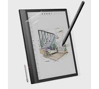 Protector de pantalla de tacto de papel y punta de lápiz capacitivo de aleación de titanio para BOOX Note Air 4C/3C, textura de escritura de papel, película PET mate antirreflejos y punta fina