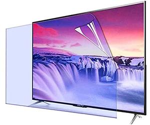 Protector de pantalla de TV antirreflejos de 55 pulgadas, protector de pantalla antiluz azul que filtra la luz azul [antirreflejos] [antiultravioleta] película protectora para LCD, LED, 4K OLED y QLED