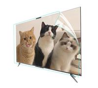 Protector De Pantalla De TV De Película Antirreflejos para 50 Pulgadas, Filtro De Monitor De Luz Azul Mate Anti, Alivia La Fatiga Visual Y Duerme Mejor para LCD, LED