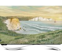 Protector de pantalla de TV, protección solar y polvo para pantallas de interior de 24 a 65 pulgadas, monitores curvos o de escritorio, decoración ideal para sala de estar