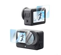 Protector de pantalla de vidrio templado 9H para DJI - Para Osmo Action 6, para Ultra HD Clear Anti-Scratch Film Cover con protector de lente, para kit de fácil instalación - (1 paquete)