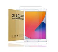 Protector de pantalla de vidrio templado cristalino para iPad (paquete de 2) iPad 7/8/9 10,2 pulgadas