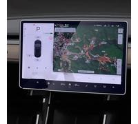 Protector de Pantalla de Vidrio Templado para Model 3 y Model Y, Pantalla de Control Central, navegador GPS, película Protectora antiarañazos.