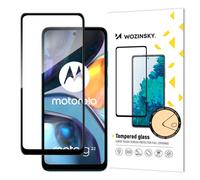 Protector de pantalla de vidrio templado para Motorola Moto G22 con adhesivo completo.