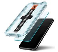 Protector de pantalla de vidrio templado Spigen para Samsung Galaxy S22, modelo Glas.Tr "Ez Fit", paquete de 2 unidades