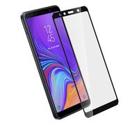 Protector de pantalla Galaxy A7 2018 Cristal templado Dureza 9H - Borde Negro