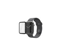 Protector de pantalla Hama Super Hybrid para Apple Watch SE 3, Negro Transparente, rPET