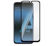 Protector de pantalla integral para Galaxy A40 en vidrio 3D modelo UV Glass
