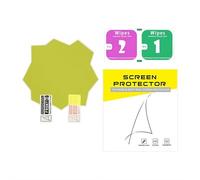 Protector de pantalla inteligente, protector de pantalla de burbujas antiarañazos para Tamagotchi para Paradise, amarillo transparente, protector de pantalla de TPU, película de protección completa