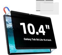 Protector de pantalla magnético de privacidad para Samsung Galaxy Tab S6 Lite de 10.4 pulgadas 2024/2022/2020, filtro de pantalla extraíble, película reutilizable, escudo resistente a los arañazos,