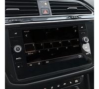 Protector De Pantalla Navegación Coche Vidrio Templado para VW Tiguan Atlas 2018 2019 2020, Película Protectora Táctil LCD repeler Polvo