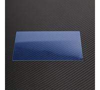 Protector De Pantalla Navegación GPS para Coche Vidrio Templado para Audi A4 B9 S4 A5 S5 Q5 2016-2019 Película LCD Pegatina Pegatina Protectora(10 Inch Blue)