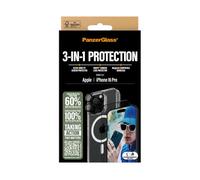 Protector de pantalla PanzerGlass iPhone 16 Pro vidrio templado transparente anti-huellas